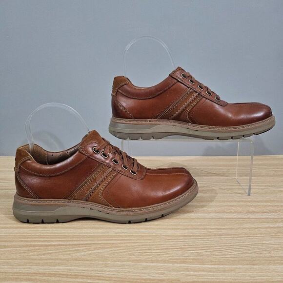 Clarks Oxfords Un Ramble Go Sneaker Mens Size 7 Brown Leather Shoes main image 7